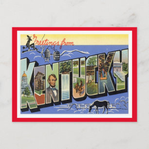 Kentucky Vintage resor Vykort