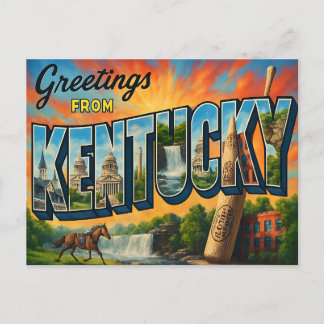 KENTUCKY Vykort