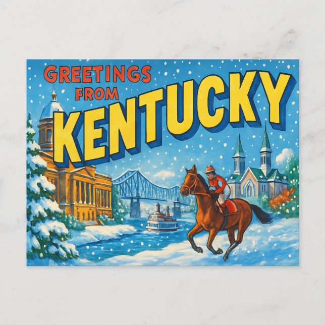 KENTUCKY-vykort Vykort (Framsida)