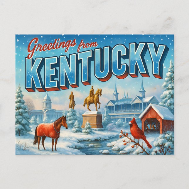 KENTUCKY-vykort Vykort (Framsida)