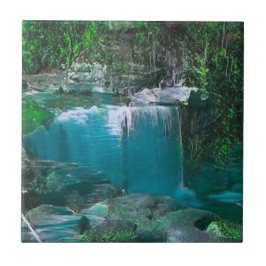 Kentucky Waterfall Ceramic Tile 4.25 x 4.25 Kakelplatta