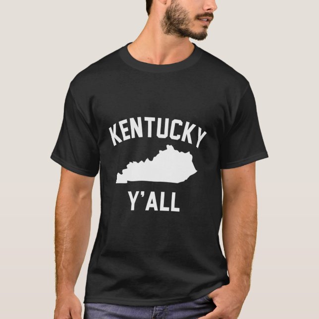 Kentucky Y'All T Shirt (Framsida)