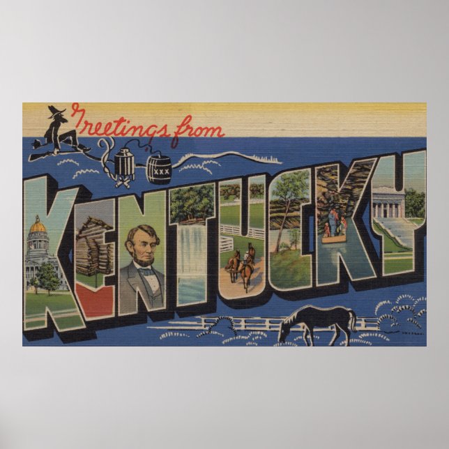 KentuckyLarge Brev ScenesKentucky 2 Poster (Framsidan)