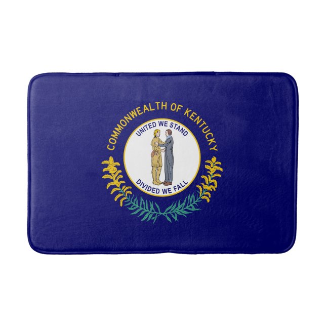 Kentuckys delstatsflagga badrumsmatta (Framsidan)