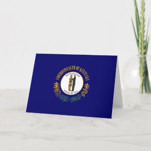 Kentuckys flagga, Flagga Kentucky Kort