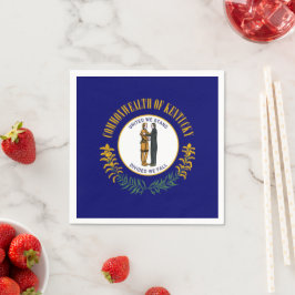 Kentuckys flagga, Flagga Kentucky Pappersservett