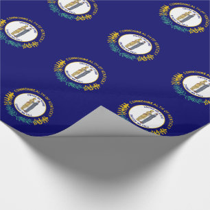 Kentuckys statsflagga presentpapper