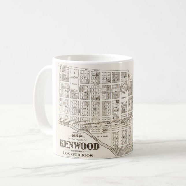 Kenwood California Karta MUGG (Framsida vänster)