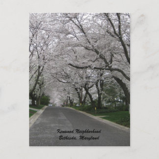 Kenwood grannskap, Bethesda, Maryland Vykort