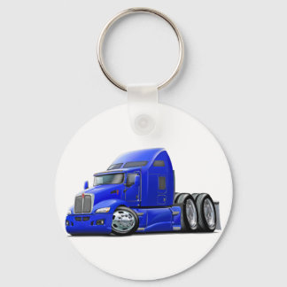 Kenworth 660 Blue Lastbil Nyckelring