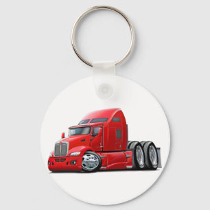 Kenworth 660 röd lastbil nyckelring