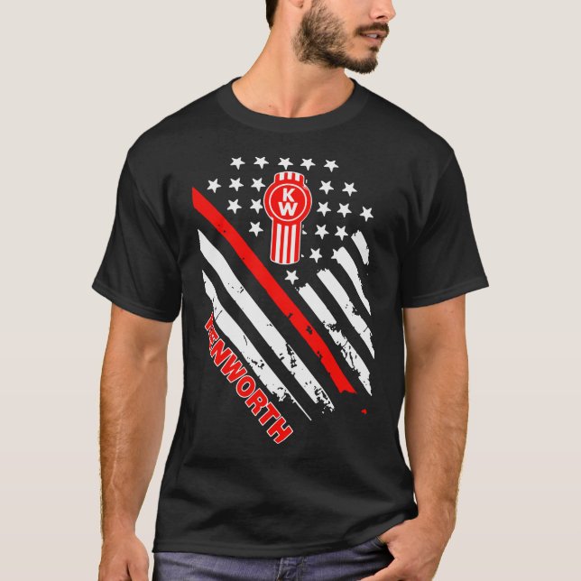 Kenworth land america t shirt (Framsida)