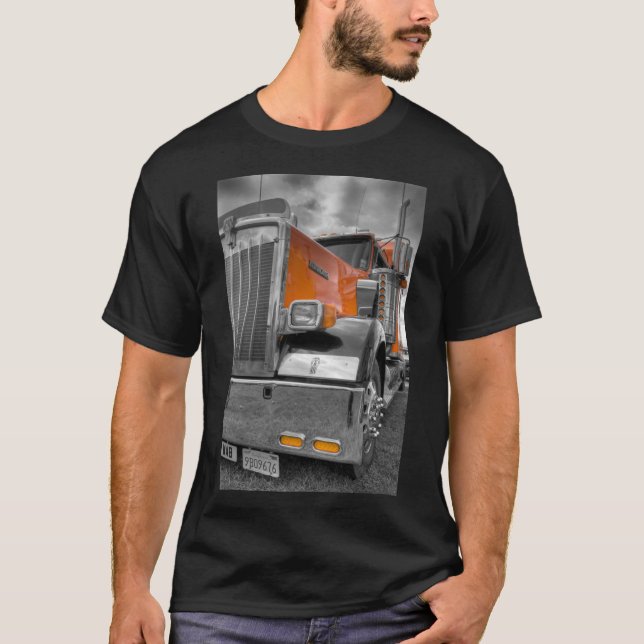 Kenworth Lastbil Classic T-Shirt (Framsida)