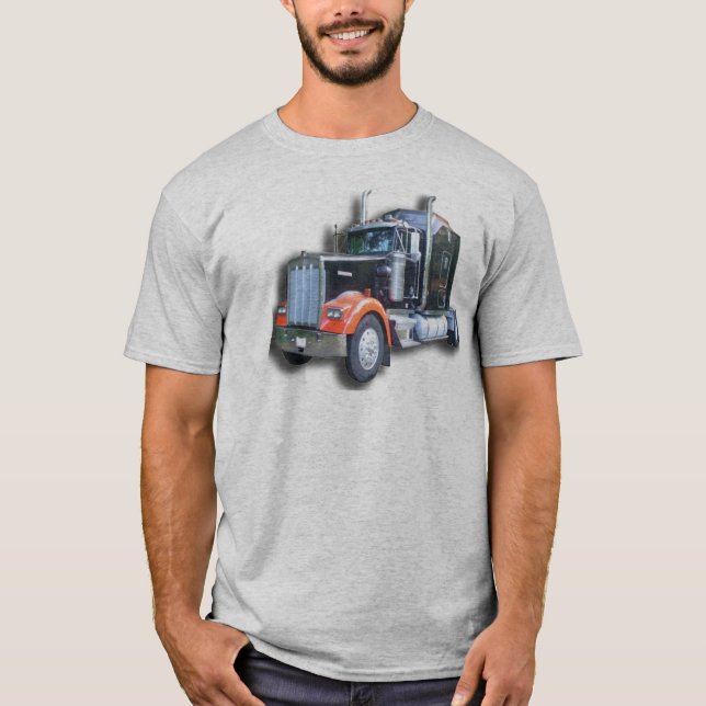 Kenworth Lastbil Shirt T-shirt (Framsida)