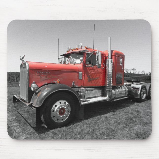 Kenworth nålnäsa Mousepad Musmatta (Framsidan)