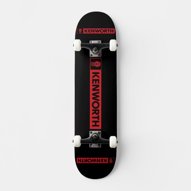 Kenworth rouge  mini skateboard bräda 18,5 cm (Framsida)