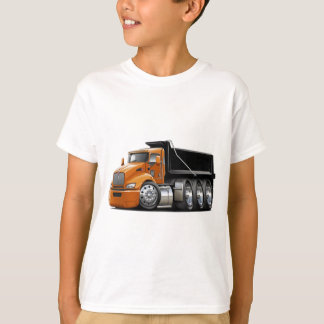 Kenworth T440 Orange-Svart lastbil Tröja