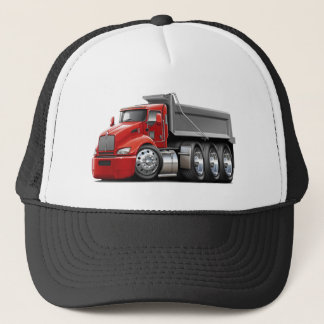 Kenworth T440 Röd-Grå färg lastbil Truckerkeps