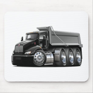 Kenworth T440 Svart-Grå färg lastbil Musmatta