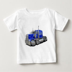 Kenworth w900 blåttlastbil tröja
