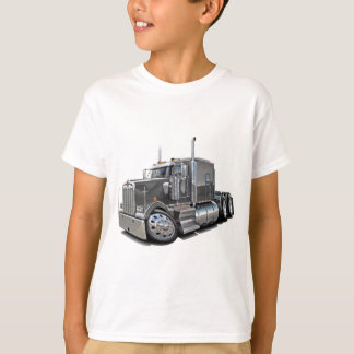 Kenworth w900 grå färglastbil t-shirt