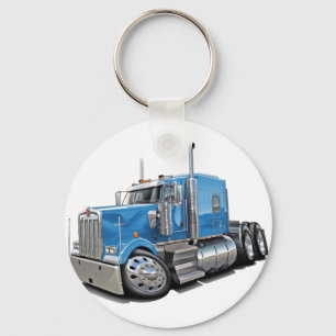 Kenworth w900 Lt Slösa Åka lastbil Nyckelring