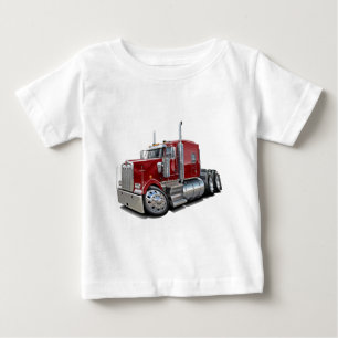 Kenworth w900 rödbrun lastbil t-shirt