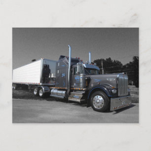 Kenworth W900A Aero #1-vykort Vykort