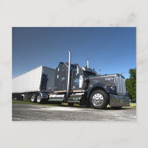 Kenworth W900A Aero #2-vykort Vykort