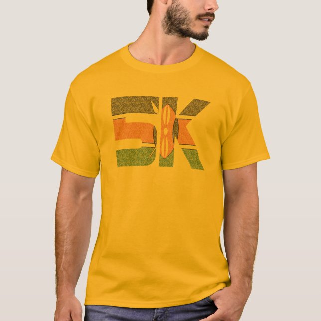 Kenya 5K Tee Shirt (Framsida)