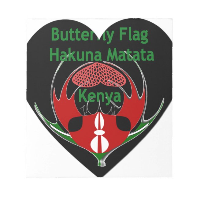 Kenya Anteckningsblock (Framsida)