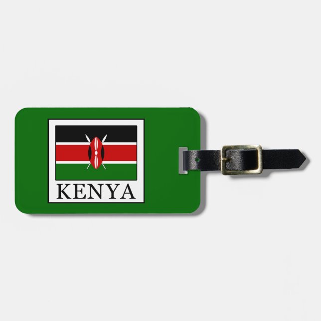 Kenya Bagagebricka (Horisontell Framsida)