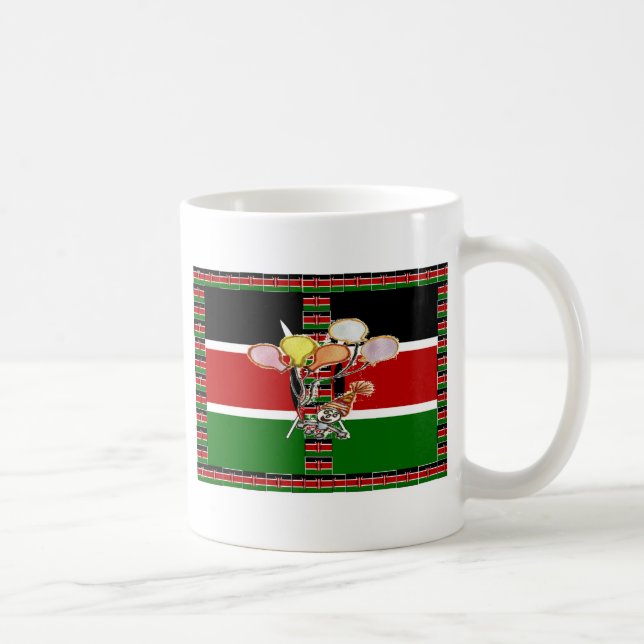 Kenya Birthday Kaffemugg (Höger)