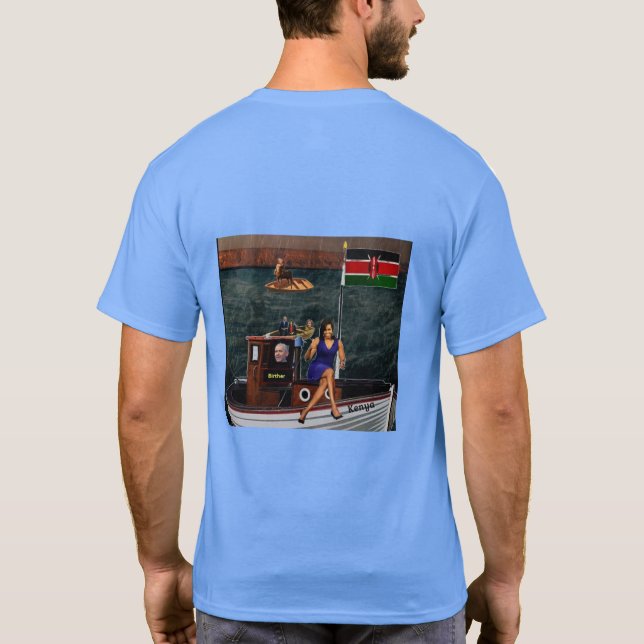 Kenya-bunden T Shirt (Baksida)