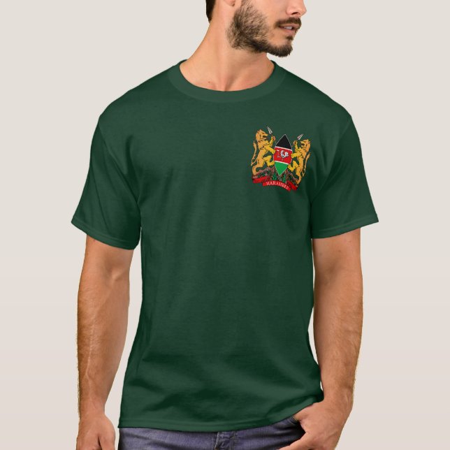 Kenya COA Apparel Tee Shirt (Framsida)