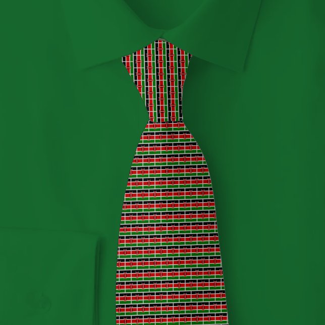 Kenya Flag Brick Pattern Slips (Skapare uppladdad)