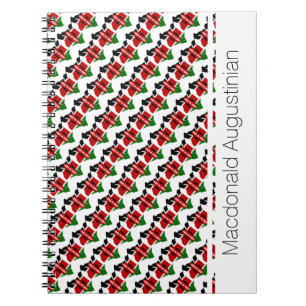 KENYA Flagga Anpassningsbar Patriotic Anteckningsbok