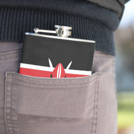 Kenya flagga fickplunta