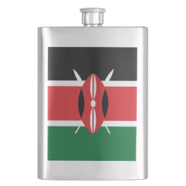 Kenya flagga fickplunta