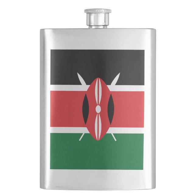 Kenya flagga fickplunta (Framsidan)