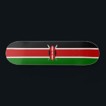 Kenya Flagga Mini Skateboard Bräda 18,5 Cm<br><div class="desc">Kenyas patriotiska flagga.</div>