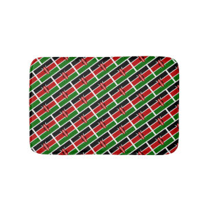 KENYA FLAGGA Patriotic Snyggt KENYAN Badrumsmatta