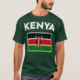 Kenya Flagga T Shirt