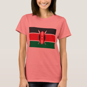 Kenya Flagga T-shirt