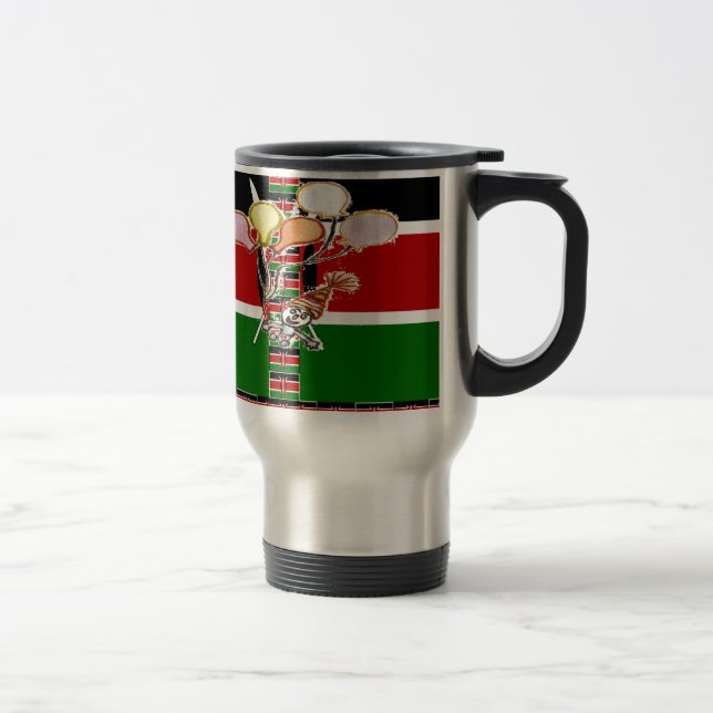 Kenya Födelsedag Resemugg (Höger)