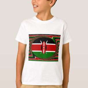 Kenya Hakuna Matata Black Red Grönt Tröja