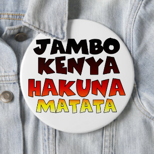 Kenya Hakuna Matata Knapp