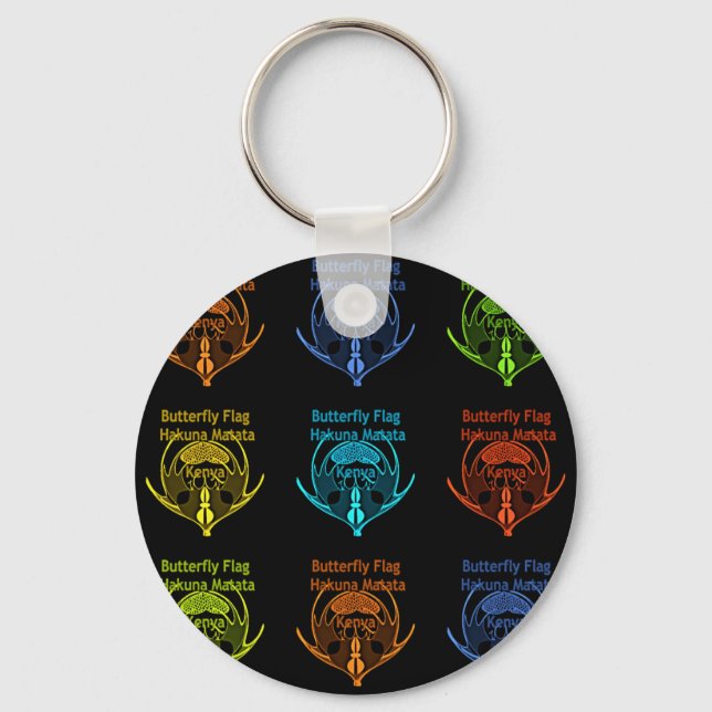 Kenya Hakuna Matata Nyckelring (Framsida)