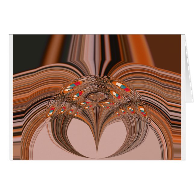 Kenya HakunaMatata Tradition Färg-design.png Hälsningskort (Framsidan Horizontal)