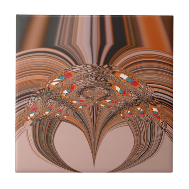 Kenya HakunaMatata Tradition Färg-design.png Kakelplatta (Framsidan)